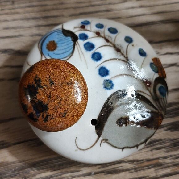 Ken Edwards Collection Extra Large Coffee Pot Hand Painted Signed - Picture 10 of 15